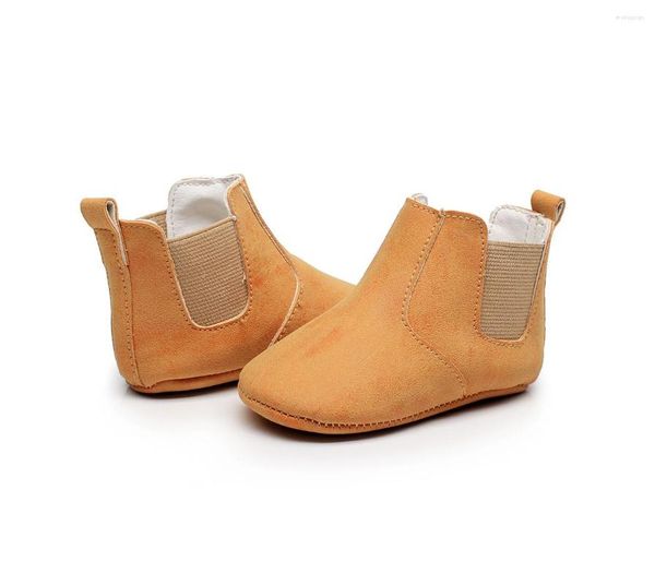 Primi camminatori Bellissimi stivaletti per bambini Mocassini carini Stivaletti alla moda per neonati fatti a mano 9 colori Scarpe da ragazza Ragazzo