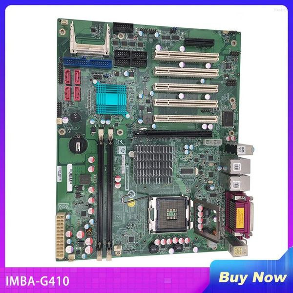 Placa-mãe de controle industrial para placas-mãe para IMBA-G410 Rev: 2.0 portas de rede dupla testarão antes