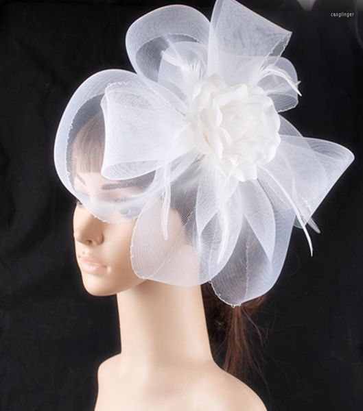 Cabeças de cabeça Múltipla coloração crinolina fascinadora casamento feminino headwearwarwar