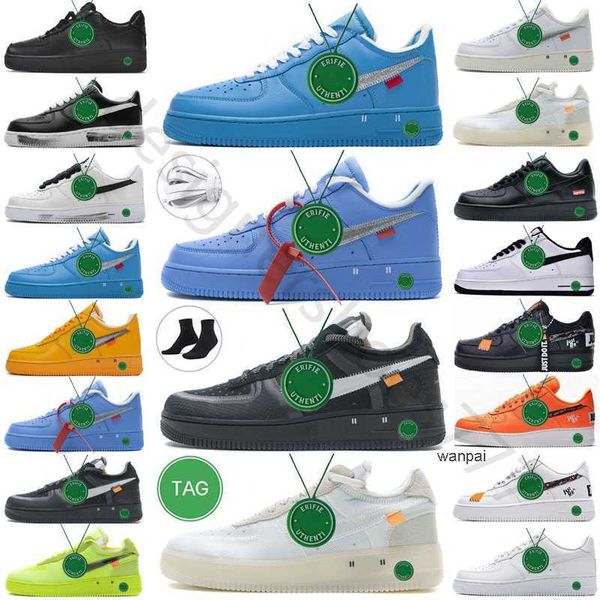 2024 Triple nero bianco scarpe da corsa da uomo scarpe da ginnastica firmate 07 rosse università blu scarpe da ginnastica grano viola scheletro neon mca bianco gomma luce