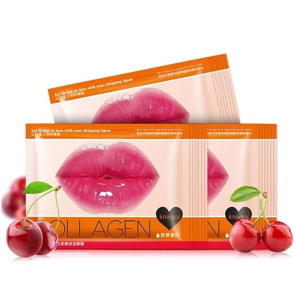 Altri strumenti per la cura della pelle Latte Peach Honey Lip Gel Maschera Crystal Collagen Maschere idratanti Idratante Rimuovi linee Alleggerisci Drop Delivery Dh4Vz