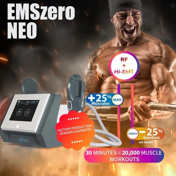 Портативный DLS-EMSLIM NEO RF Оборудование машины EMSZER Электромагнитное тело похудение