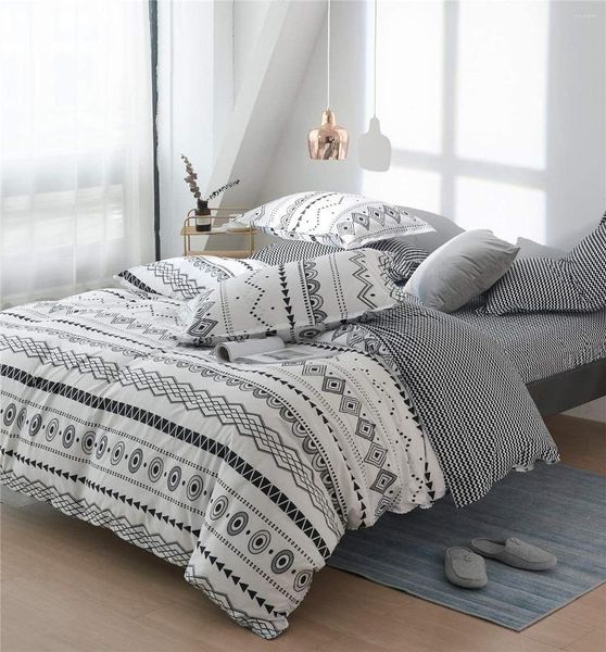 Bedding Sets Bohemian Luxury 2/3 PCs Bed Linen Bedroom El Home Duvet Capa Passagem