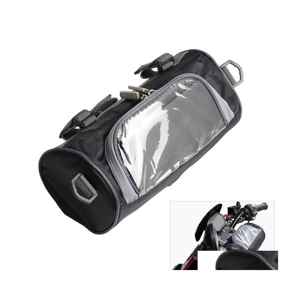 carro dvr sacolas de motocicleta saco de armazenamento guidão dianteiro oxford repelente de água de tecido de viagem ferramentas de motor gota entre mobiles motocicletas a dhbsl