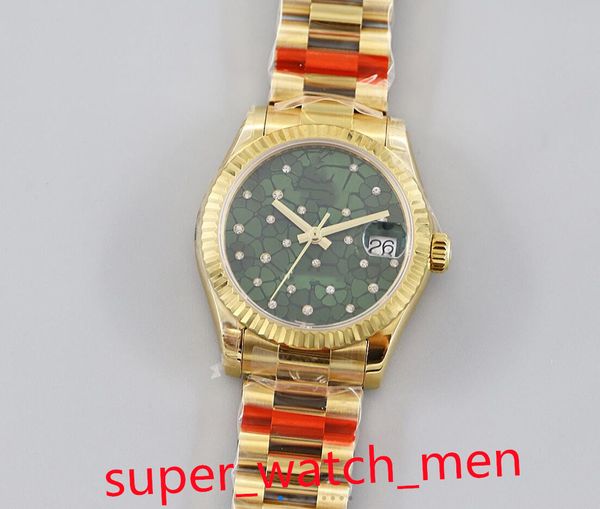 Damenuhr im 7. Stil, 31 mm Uhrwerk, 904L-Stahl, Ringmundeinsatz mit kleinen Diamanten, hochfester, kratzfester Spiegel, Mode, Sportserie, Designer-Großhandel