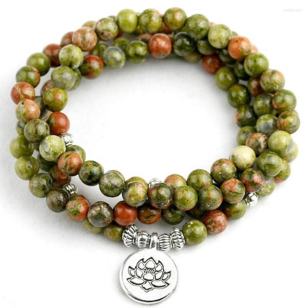 Strand 108 Mala Breads Bracelets natura