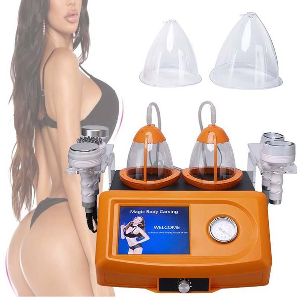Schönheitsartikel Po-Lift Schröpfen Brustvergrößerung Saugnäpfe Pumpe 80K Kavitation Gesäß-Vakuum-Massage-Therapie-Maschine