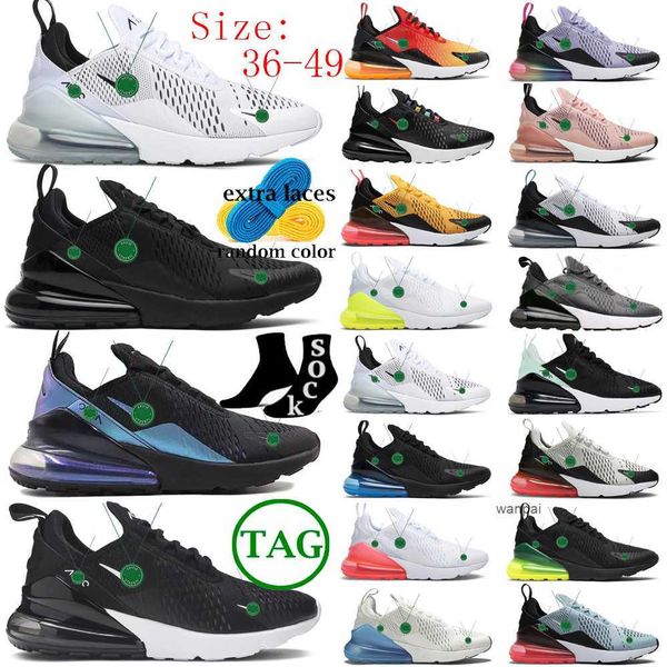 2024 Designer Dusty Cactus 270 Scarpe da uomo Tennis Runner Sneakers Triple Nero Bianco 270 Cactus Light Bone Barely Rose Volt Donna