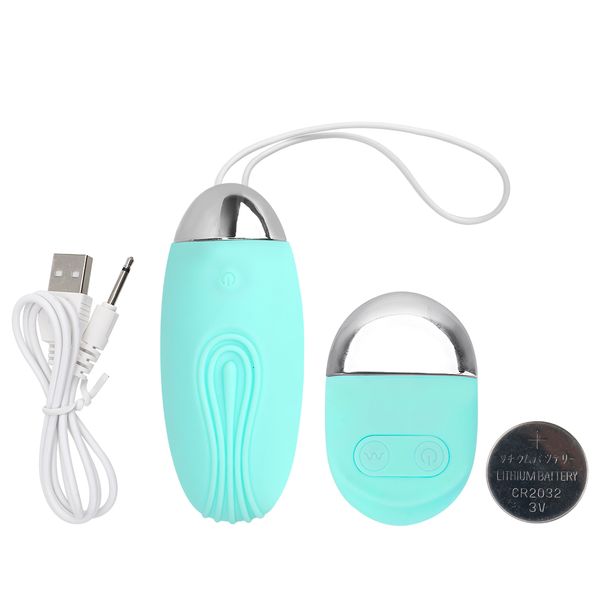 Eier/Kugeln Jump Egg Vibrator Klitoris Stimulieren 10 Frequenz Drahtlose Fernbedienung USB Aufladen G-punkt Vib_voghion.com