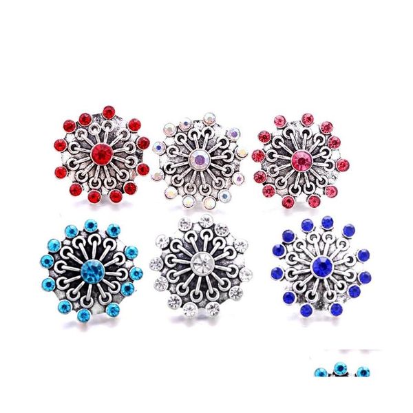 Cabos de carro DVR ganchos de atacado prendedor de shinestone 18mm Botão Snap Fireworks Faça Frases de Metal Charms para Snaps Jewelhings Conchtings Fornecedor Dhobk