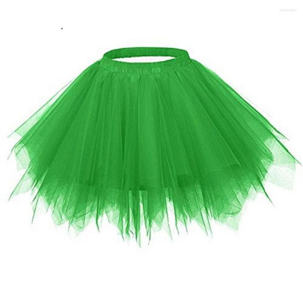 Röcke Prinzessin Fairy Tulle Rock Tanz Tutu Damen Lolita Petticoat Jupe Femme Party geschwollen für Erwachsene