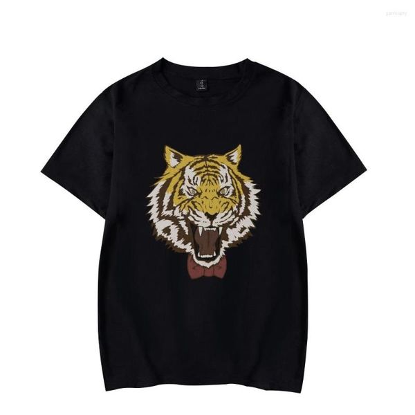 Camisetas de hombre Yuri On Ice Plisetsky Tiger camiseta cuello redondo manga corta mujeres hombres camiseta 2023 estilo Casual ropa Harajuku