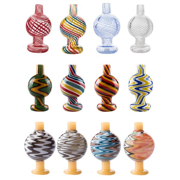 Headshop214 Accessorio per pipa da fumo Parrucca Wag Carb Caps OD 21,5mm/27mm/29mm Dab Rig Glass Water Bong Quarzo Banger Nail Tool