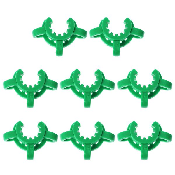 10mm 14mm 18mm/ 19mm Plastic Keck Clips Clamp Bong Clip para o adaptador de vidro NC Kit fumando