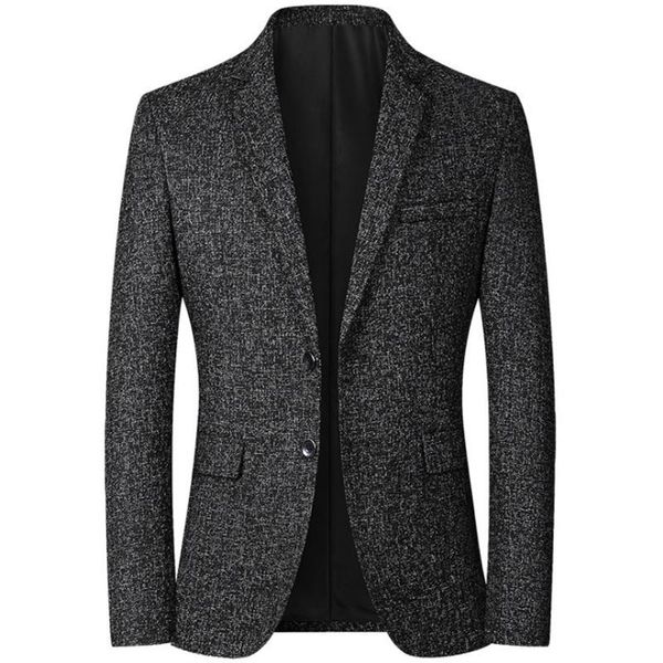 Ternos masculinos Blazers Nice Spring Men Slim Fit Fit Single Basted Suit Casual Jackets Autumn Color Solid Dress Terno Masculino