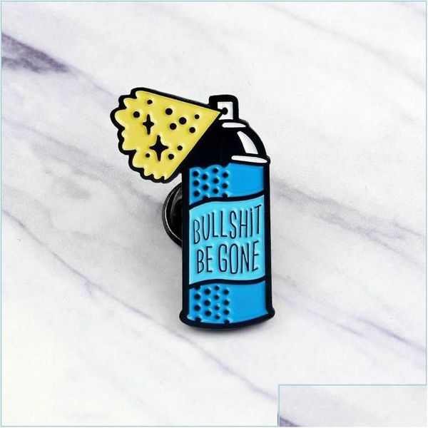 Штифты броши Pins Cartoon Be Be Enamel Apray Bottle Boill Butle Deavely Jewelry Gired Brooch 1463 E3 Drop Delivery Dhqhy dhxtz