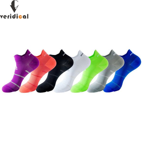 Herrensocken Sport Knöchelsocken Damen Herren Nylon Outdoor Basketball Fahrrad Laufen Fußball Atmungsaktiv Rutschfest Bunt No Show Reisesocken Z0227