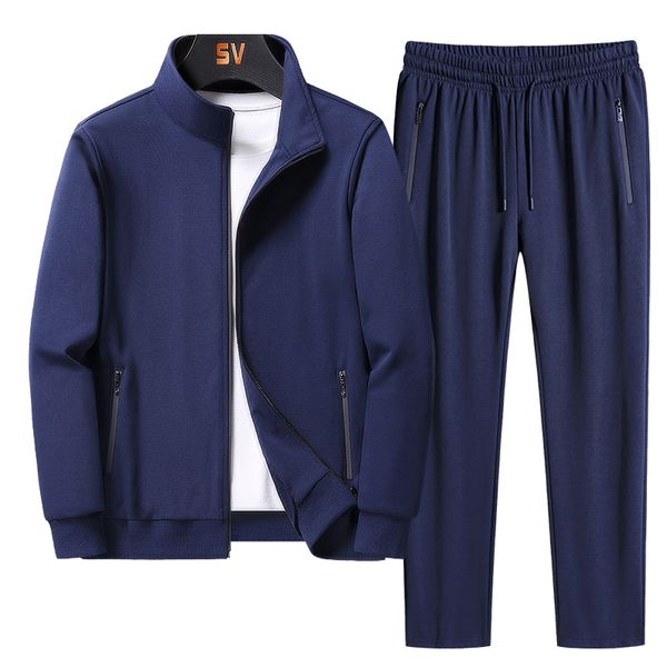 Мужские спортивные костюмы мужская спортивная одежда плюс размер M-8xl Мужская спортивная одежда Blazer Двух кусочков.