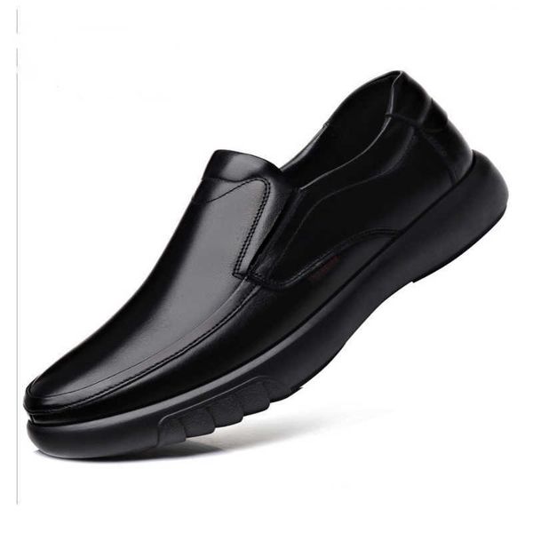 Kleid Schuhe Männer Echtes Leder Casual Schuhe 3847 Kopf Leder Weiche Antislip Gummi Loafer Schuhe Mann Casual Echt Leder Schuhe 2021 R230227