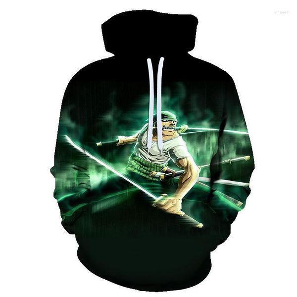 Herren Hoodies 3D-Druck Anime Hoodie Wintermode Hip Hop Streetwear Langarm Pullover Sweatshirt Männlicher Trainingsanzug Hoody