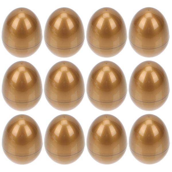 Diğer Oyuncaklar Paskalya Yumurta Yumurta Filablecandy Box Boş Dolu Oyuncak Dekor Piyango Açılış Sürpriz Altın Süsler Altın Yumurta Kabuğu Hediye 230227