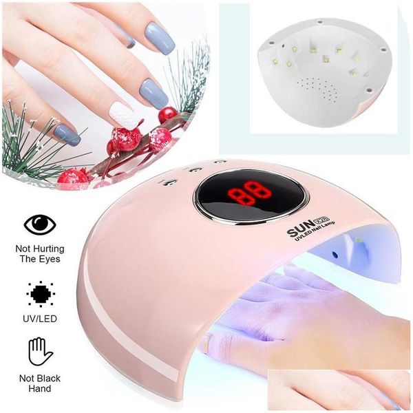 Essiccatore per unghie Yuema 120W Set di lampade Usb Mini Led Sunx28 Lampade per asciugatrice UV Strumento per manicure Consegna a goccia Salute Bellezza Arte Dh3Df