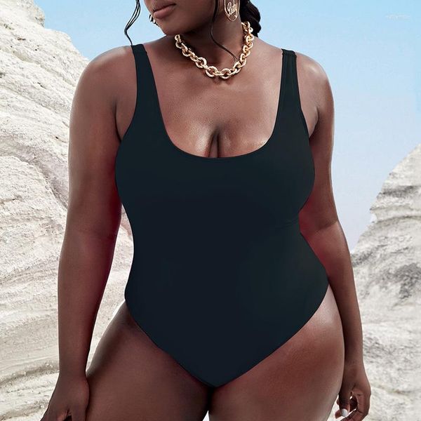 Mutada de banho feminina One Piece Tankini plus size feminino Monokini Swimsuit Push Up Bathing Sathing Men