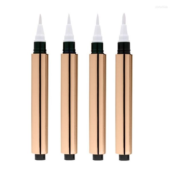 Depolama Şişeleri 3ml Boş Pres Eyeliner Tüp Makyaj Güzellik Aracı Göz Maskara Kozmetik Ambalaj Şişesi Kıyrosu Uzatma Sıvı Kalem