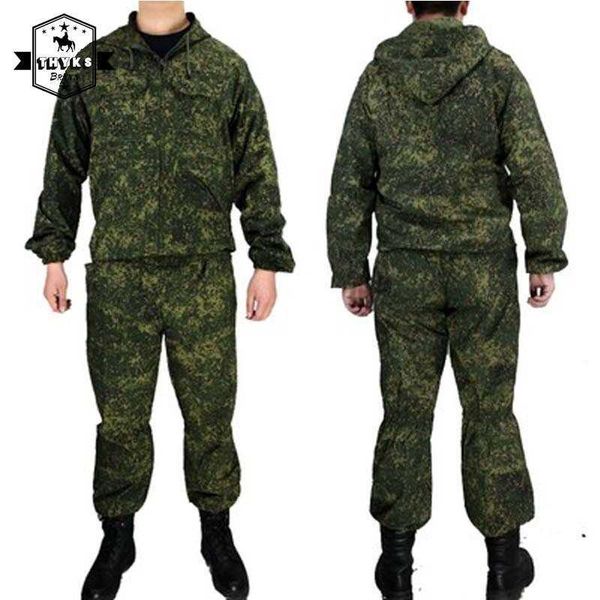 Мужские спортивные костюмы Тактическая военная униформа костюма российский боевой камуфляжный костюм наружный воздушный пистолет.