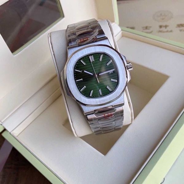 Relógios de luxo 3k 40mm 3K pp5711 8,3mm SUPERCLONE PP relógio Moda com o mesmo movimento mecânico automático à prova d'água luminoso moda masculina Wang frito 7RE5
