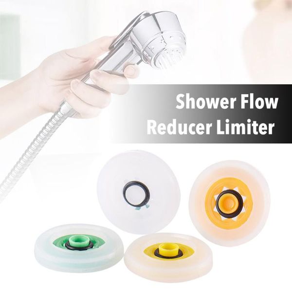 Set di accessori da bagno 4PCS Tubo flessibile per doccia Limitatori d'acqua Dispositivo salvavalvole Riduttore di flusso Limitatore 4/6/7/9 Adatto per rubinetti al 95%