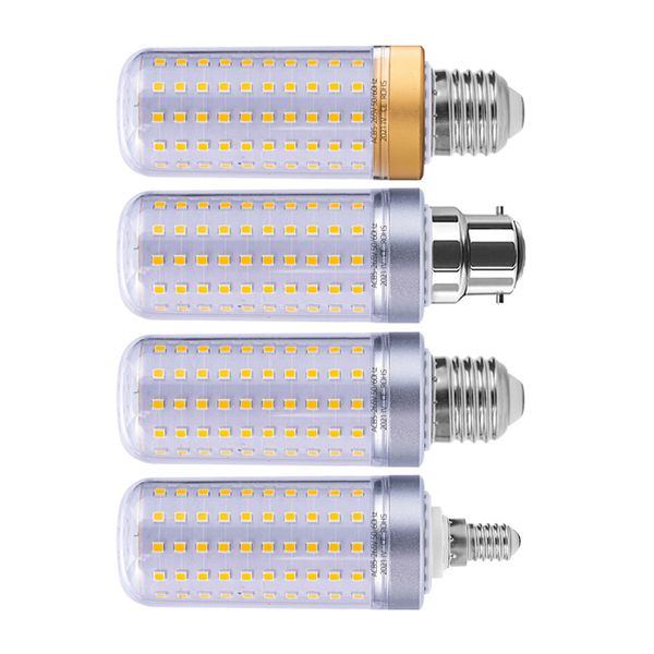 LED E27 Warm/Daylight White LED Corn Bulb Lamp 15W 110V Ventilatore da soffitto Lampadine 3 colori- Dimmerabile usalight