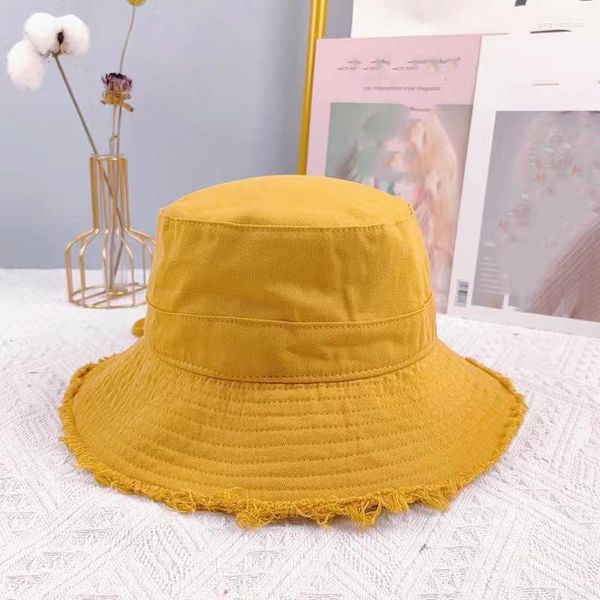Berretti 2023 Cappello da pescatore estivo Cappello da donna Moda Bob Chapeau Cappelli da arrampicata Sport all'aria aperta Protezione solare Berretto da pescatore_voghion.com