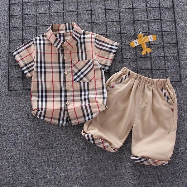 0-5 Jaar Zomer Jongen Kleding Set 2023 Nieuwe Casual Mode Actieve Cartoon T-shirt Broek Kid Kinderen Baby peuter Jongen Clothes12