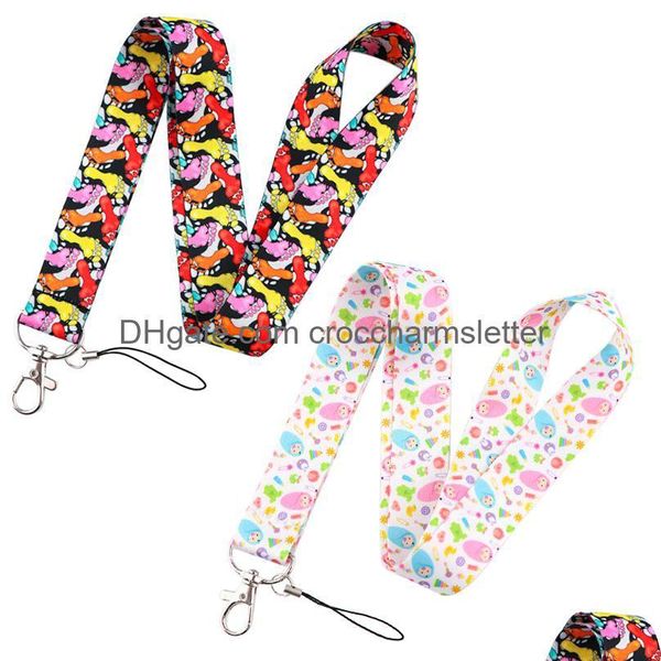 Celas de celular Charms Shoe Peças Acessórios LX747 Pegadas de bebê Acessório Mobile Mobile USB Id Batch Solys Strap Ta Otsho