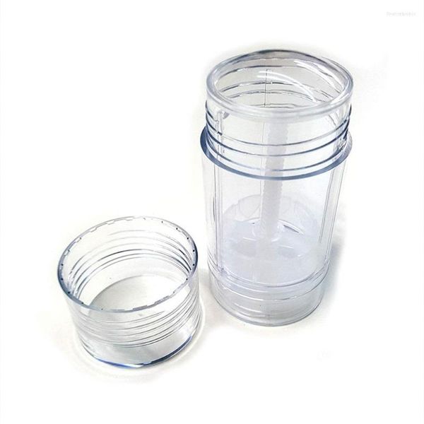 Lagerflaschen 20 teile / los 30 ml als klare Transparenz Bodenfüllung Stick Deodorant Container Twist Up Tube 1 Unze