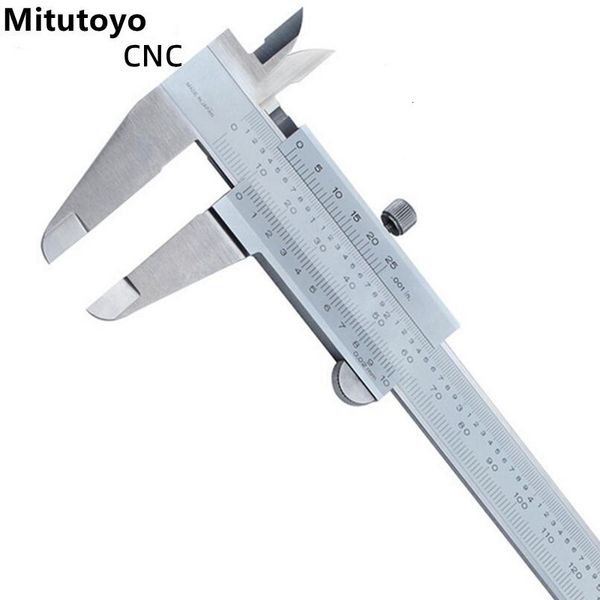 Calibri a corsoio CNC Mitutoyo Strumento 530-118 Calibro in acciaio inossidabile Interno Esterno Profondità Passo Strumenti di misurazione Metrico 8