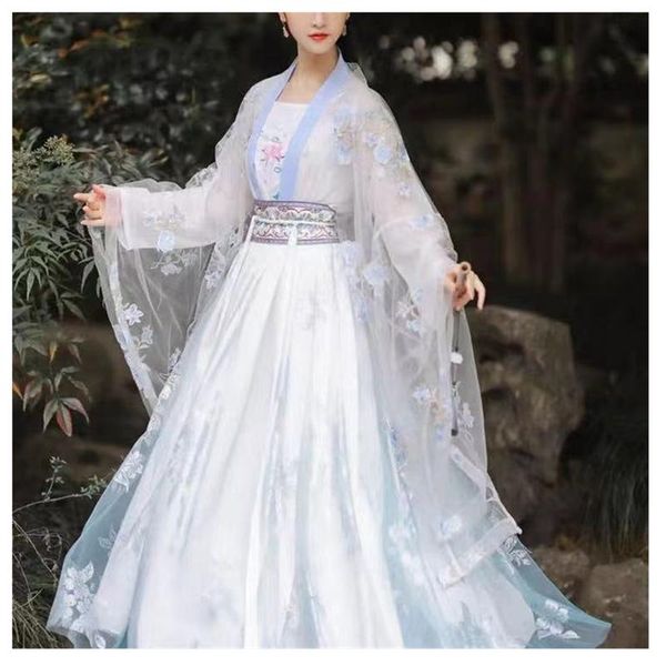 Abiti casual 2023 Costume cinese antico da donna Cosplay Hanfu Dress Tang Suit Girls Princess Folk Dance Fairy Performance