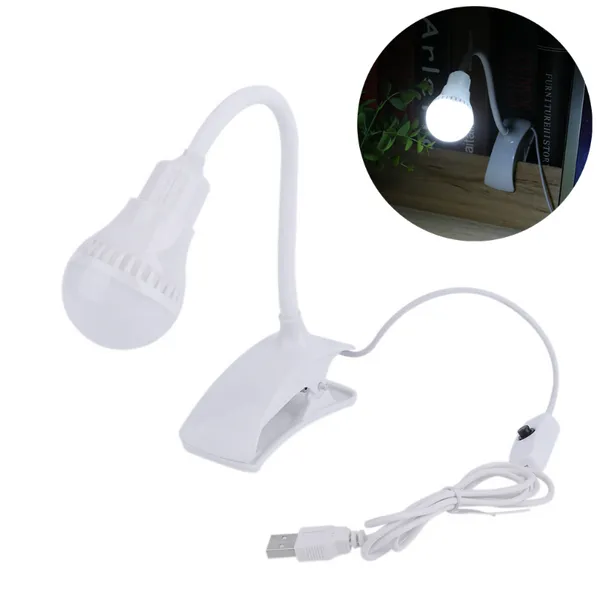 Lampade da tavolo Lampada da tavolo a LED super luminosa Lampada da lettura ricaricabile USB Studente Luce pieghevole a 360 gradi 2023 Marca