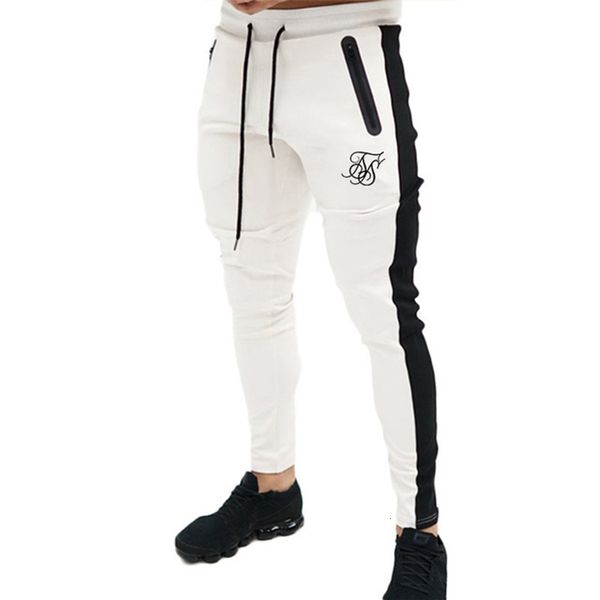 Herrenhosen Herren-Herren-hochwertige Sik-Seidenmarke Polyester Hosen Fitness Casual Hohose Tägliches Training Fitness Casual Sports Jogging Hosen 230228