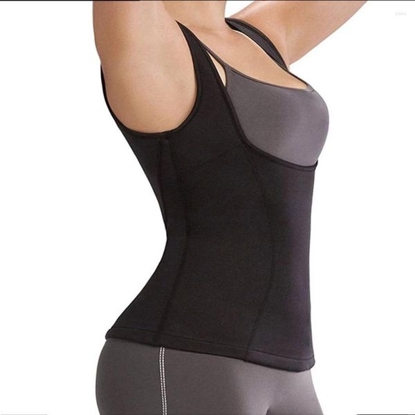 Intimo elasticizzato e contenitivo da donna VENDITA Tuta da sauna in neoprene per donna Gilet Sweat Shaper Dimagrante Perdita di peso Fitness Body Waist Trainer Canotta