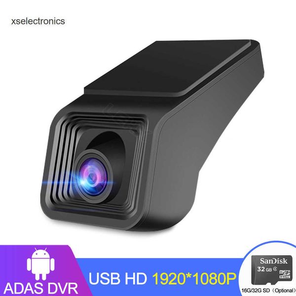 Update LEHX X8 Auto Dash Kamera Full HD 1080P ADAS Auto DVR Video Recorder Dash Cam Nacht Version parkplatz Für Auto Radio Android Player Auto DVR