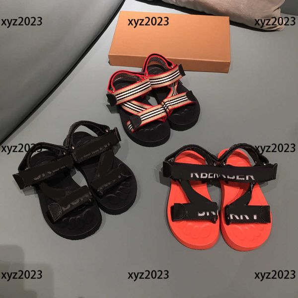 Kids Sandals Girl Slippers Child Shoes Summer Cost Price Grooved midsole Box Packaging Children's Size 26-35