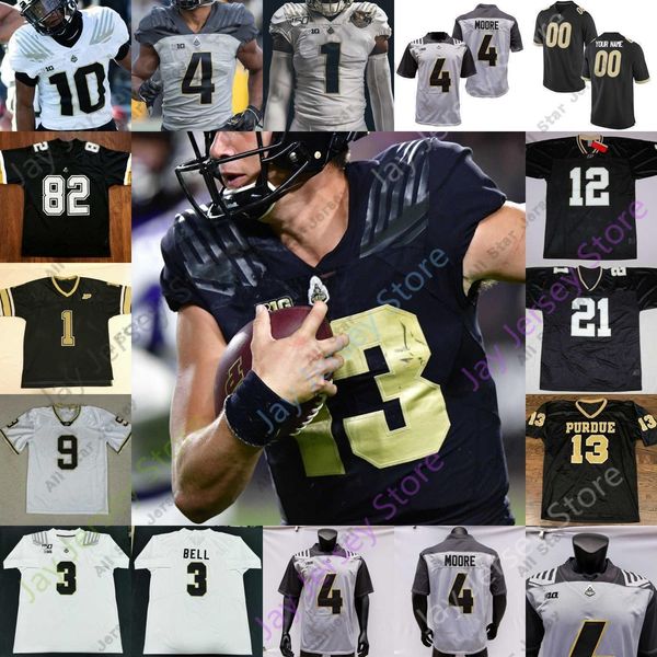 Purdue Boilermakers futbol forması NCAA Koleji Elijah Sindelar Ryan Kerrigan Len Dawson Markus Bailey Anthony Brown Rod W