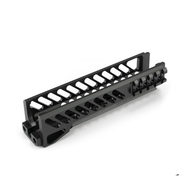 Acessórios de alumínio super fino gota em mlok handguard picatinny ferroviário float escopo tático montar acessórios ak para dh1cy