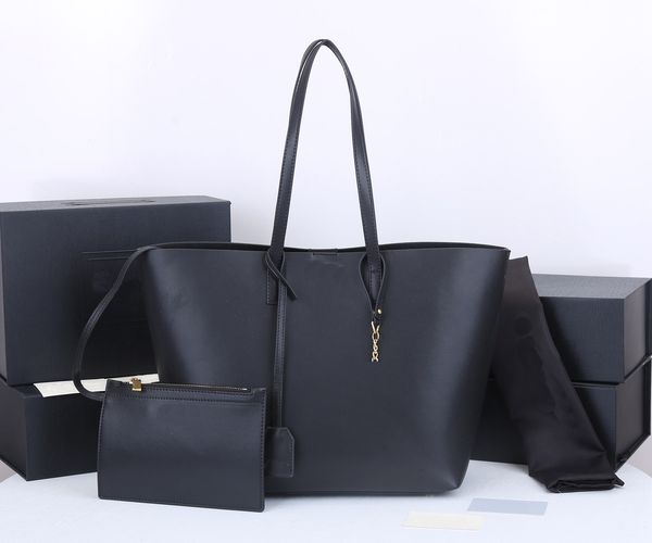2023 Высококачественные роскошные дизайнерские сумки Модные черные женские сумки для покупок Большая вместительная женская сумка m1860