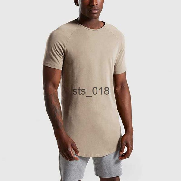 Yoga Outfit LL Outdoor Herren-T-Shirt, Herren-Yoga-Outfit, schnell trocknend, schweißableitend, Sport, kurzes Oberteil, kurzärmelig, für Fitness, T230228