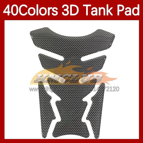 Motorrad-Aufkleber, 3D-Carbonfaser-Tankpad-Schutz für Suzuki GSXR1000 GSXR 1000 CC 1000CC GSX R1000 K3 03 04 2003 2004, Gas-Tankdeckel-Aufkleber, MOTO-Aufkleber, 40 Farben