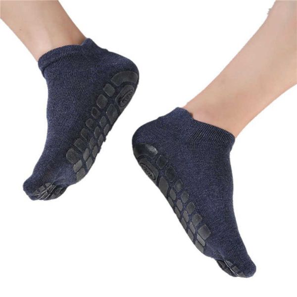 Meias masculinas 1 pares meias de ioga para homens não -lip meias de fitness de ginástica de ginástica de ginástica de ginástica de ginástica de ginástica de ginástica pilates pilates sportswear z0227