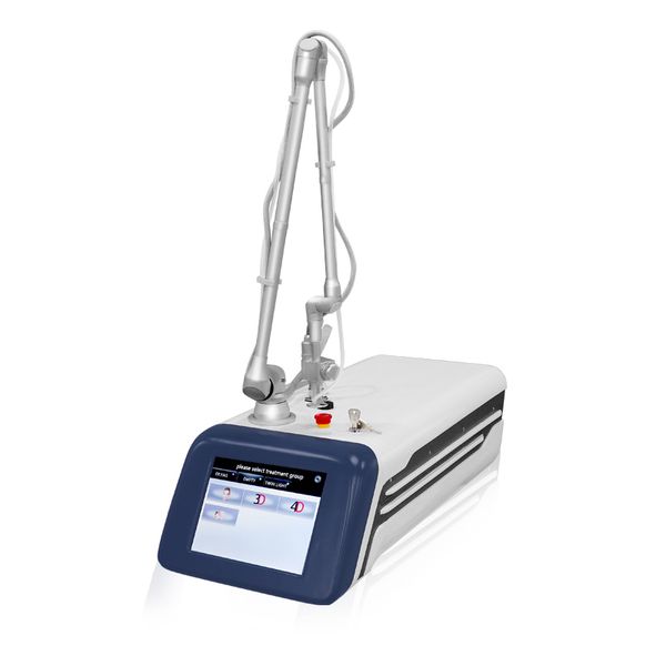 Design portatile Laser CO2 4D Trattamento frazionario Fotonio 10600 Nm Resurfacing Acne Scars Macchina di bellezza vaginale